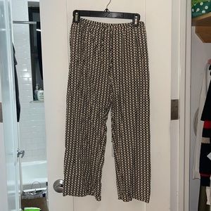 DISSH Geometric Drawstring Pants